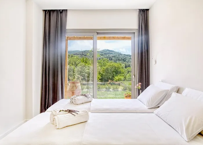 펜션 Kumquart Guesthouse, 20 People, Private Pool Dáfni