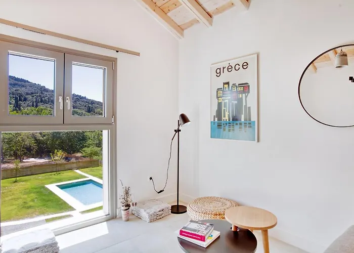 펜션 Kumquart Guesthouse, 20 People, Private Pool Dáfni